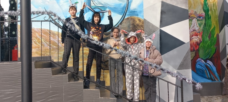 Ребята из Малореченской школы посетили Галерею иллюзий совершенно бесплатно.